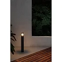 Faro Borne d'éclairage PLIM LED IP65, gris foncé 