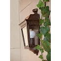 Faro Luminaire mural ARGOT E27 IP44, brun rouille 
