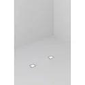 Faro Projecteur encastré LED 18 SQ HIGH POWER rigide, carré IP67, acier inoxydable, satiné 