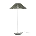 Lampadaire d'extérieur SAIGON E27 IP44, gris foncé 