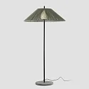 Faro Lampadaire d'extérieur SAIGON E27 IP44, gris foncé 