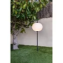 Faro Lampe à piquet de terre SAIGON E27 IP44, gris foncé 