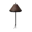 Lampe à piquet de terre SAIGON E27 IP44, gris foncé 