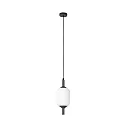 Luminaire à suspension SAIGON OUT E27 IP44, gris foncé 