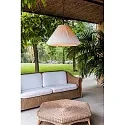 Faro Luminaire suspendu d'extérieur SAIGON OUT E27 IP44, gris foncé, blanche 