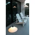Faro Luminaire à suspension SAIGON OUT E27 IP44, gris foncé 