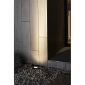 Faro Projecteur encastré TRAS 2L / 13° / 24V DC à 2 flammes, sans cadre, réglable IP67, noir mat gradable