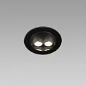 Faro Projecteur encastré TRAS 4L / 13° / 700MA 4 flammes, rigide, sans cadre IP67, noir mat gradable
