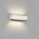 Faro Luminaire mural d’extérieur DORO 220 à 2 flammes LED IP65, blanc mat 