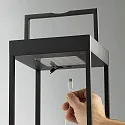 Faro Luminaire d'allées KASP LED IP65, noir 