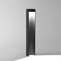 Faro bollard lamp CHANDRA LED IP54, dark grey 