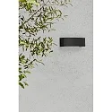 Faro Luminaire mural ANCORA E27 IP44, gris foncé 