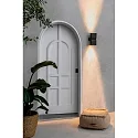 Faro Luminaire mural KLAMP à 2 flammes GU10 IP44, gris foncé 