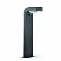 Borne d'éclairage KLAMP E27 IP44, gris foncé 