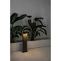 Faro Borne d'éclairage KLAMP E27 IP44, gris foncé 