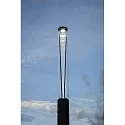 Faro Luminaire sur pied RUSH 3700 LED IP65, gris foncé gradable