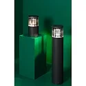 Faro Borne d'éclairage SCREEN LED IP65, gris foncé gradable