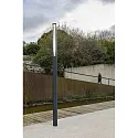 Faro Borne d'éclairage SCREEN LED IP65, gris foncé 
