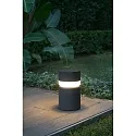 Faro Borne d'éclairage SETE LED IP54, gris foncé 
