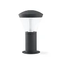Borne d'éclairage SHELBY LED IP65, gris foncé 