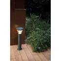 Faro Borne d'éclairage SHELBY LED IP65, gris foncé 