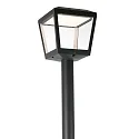 Faro Luminaire sur pied PLAZA LED IP54, gris foncé 