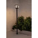 Faro Luminaire sur pied PLAZA LED IP54, gris foncé 