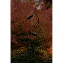 Faro Luminaire sur pied CLAP 1266 à 2 flammes LED IP65, noir 