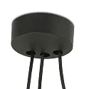 Faro Luminaire à suspension CLAP LED IP65, noir 