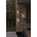 Faro Luminaire mural d’extérieur CLAP 3 flammes LED IP65, noir 
