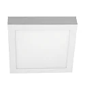 Luminaire de surface angulaire, plat, adapté aux postes de travail avec écran IP54, couvert de poudre, blanche gradable