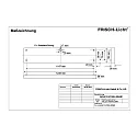 Frisch-Licht Luminaire à grille ARLE134100H.4284M UGR < 19, multipower IP20, blanche gradable