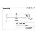 Frisch-Licht Luminaire à grille ARLE144100H.4784DA contrôlable par DALI, UGR < 19 IP20, blanche gradable