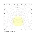 Frisch-Licht LED Damp-proof luminaire, 25W, 4000K, 2800lm, IP50, opal, white