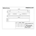 Frisch-Licht Luminaire pour locaux humides AWL147850A.4883DA contrôlable par DALI, convexe IP40, blanche gradable