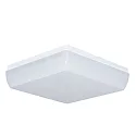 LED Wall and Ceiling luminaire, square, 13W, 4000K, 1500lm, IP54, white