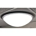 Dekorring for LED Wall / Ceiling luminaire, spherical and cylindrical, series 7520, D43,5cm, RAL selectable