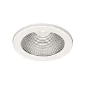 Downlight EDL2120FA.1083 petit, rond, avec réflecteur IP20, blanche 