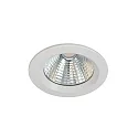 Plafonnier encastré Ø14,5 rond IP44, blanche gradable
