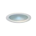 Plafonnier encastré Ø19,6 rond IP44, blanche gradable