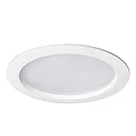 Downlight EDL2230A.2184DA rond, contrôlable par DALI IP54, blanche gradable