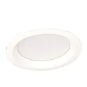 LED Recessed Downlight, 17/24/30W, 4000K, 2600lm, IP65, white