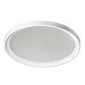 recessed luminaire Ø 22,5cm round, switchable, microprismatic IP65, white  24W 2900lm 3000K 60° 60°
