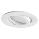 Downlight EDL5350C.0584 rond, pivotant GU10 IP20, chrome 