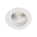 Downlight EDL5351W.0684 pivotant, avec réflecteur IP20, blanche 