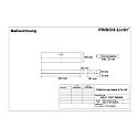 Frisch-Licht Luminaire à grille ERL111151T.2584DA contrôlable par DALI, rayonnement asymétrique IP20, blanche gradable