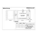 Frisch-Licht LED Insert / Recessed grid luminaire, 37W, 3000K, 4000lm, IP20, UGR < 19, DALI dimmable, white