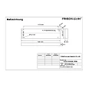 Frisch-Licht LED Halls area luminaire up to 16m, 91W, 4000K, 13300lm, IP40, white