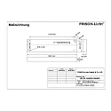 Frisch-Licht LED Halls area luminaire up to 16m, 127W, 4000K, 18900lm, IP40, DALI dimmable, white