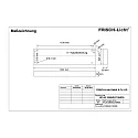 Frisch-Licht LED Halls area luminaire up to 16m, 214W, 4000K, 31500lm, IP65, DALI dimmable, white
